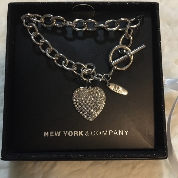 New York & Company Jewelry - SOLD. New York & CO Silver-tone Charm Bracelet